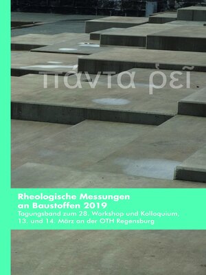 cover image of Rheologische Messungen an Baustoffen 2019